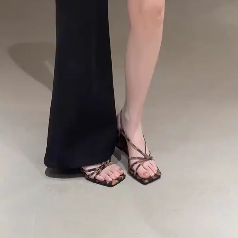 Leopard Wedge Sandals Summer N - đánh giá và giá Crossfit Belt